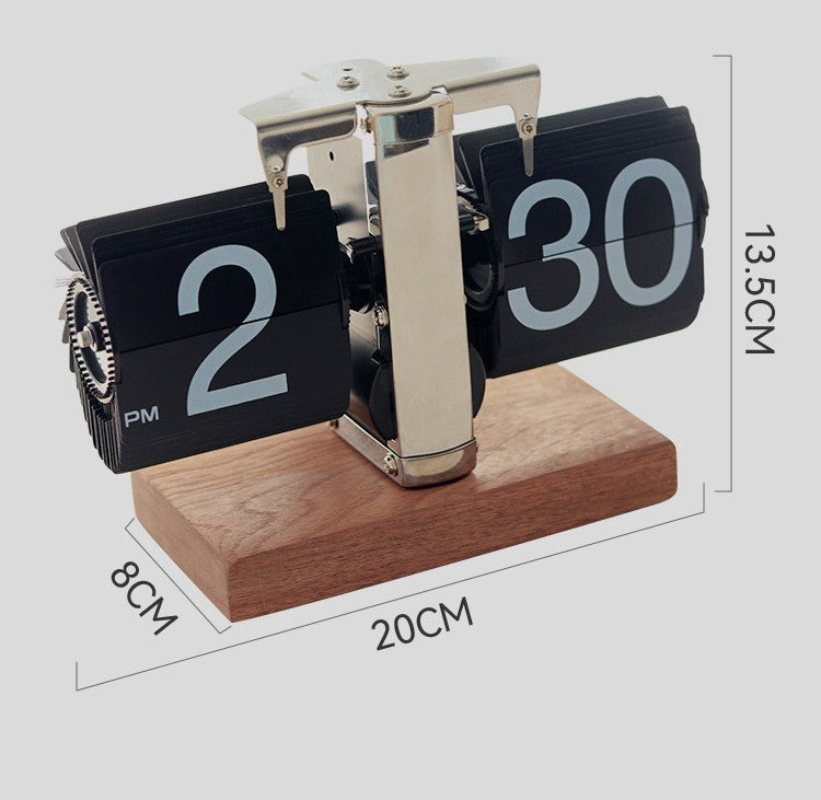 GTZ Retro Mechanical Turning Clock