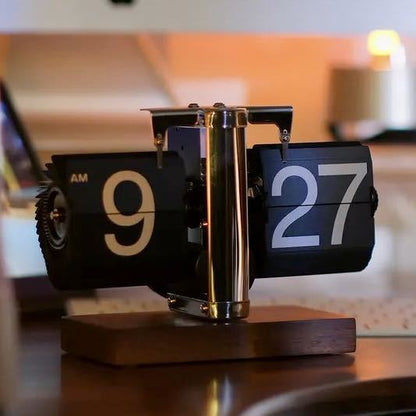 GTZ Retro Mechanical Turning Clock